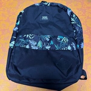 Vans Old Skool Tropical Backpack in Black